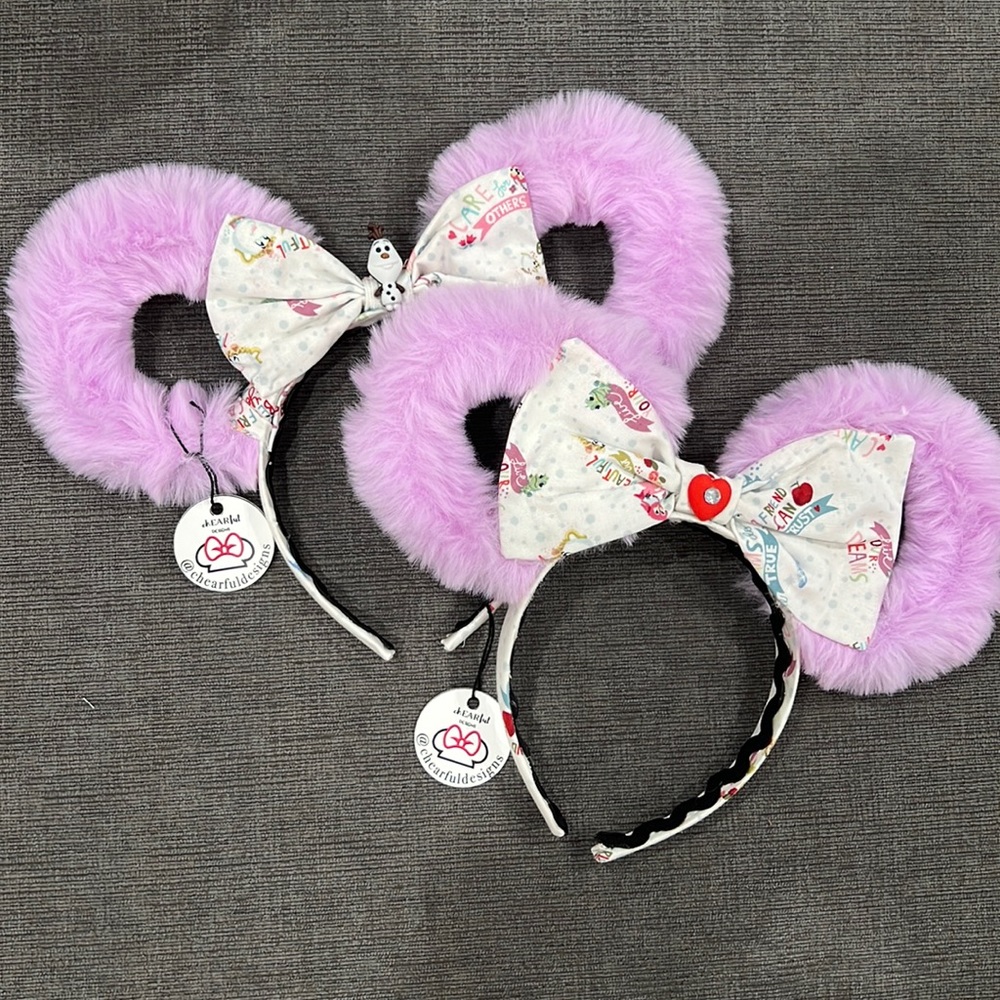 Fluffy Sidekick Disney Inspired Ears by chEARful designs